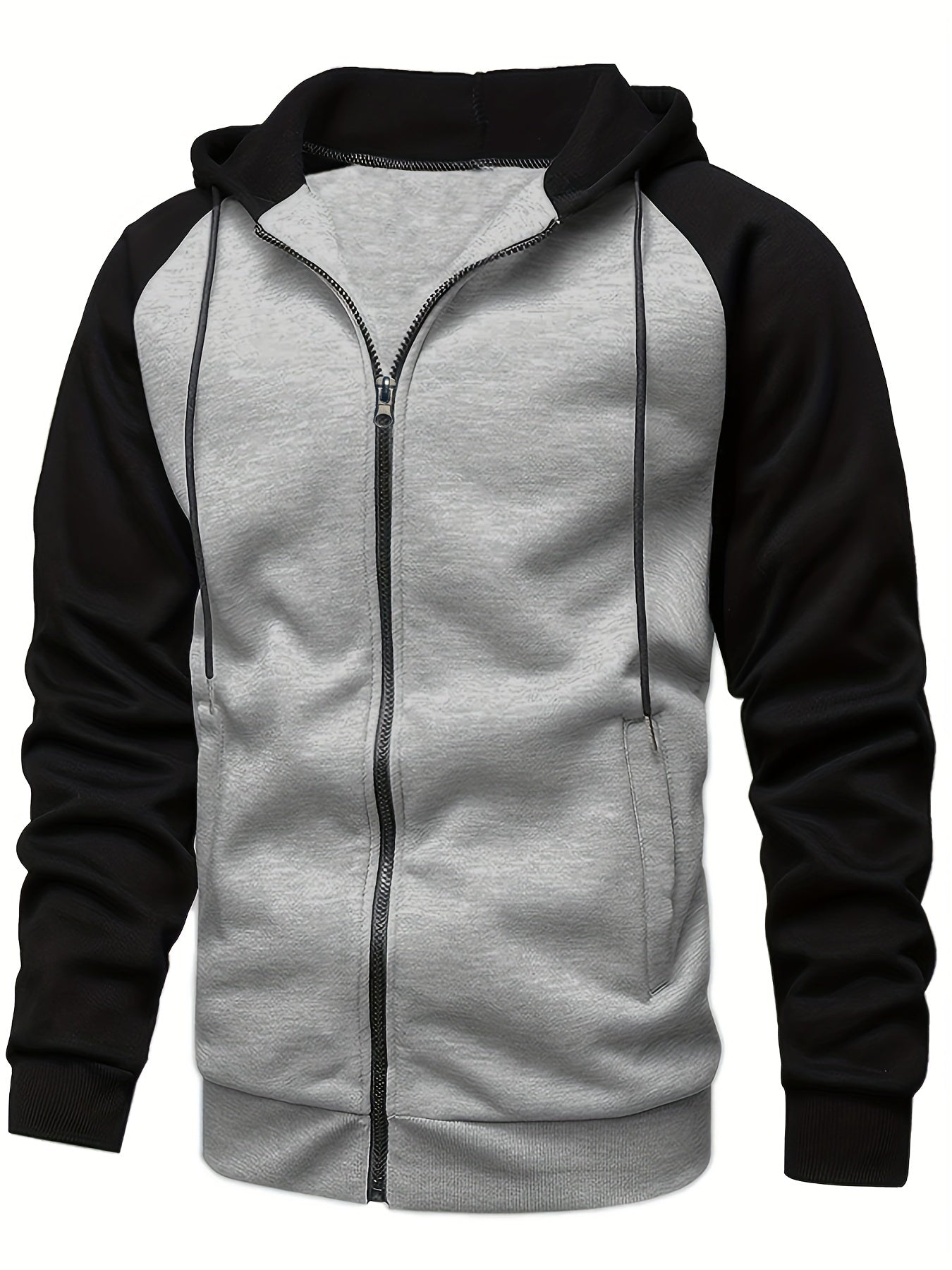 Men’s Cozy Two-Tone Hoodies | Long Sleeves