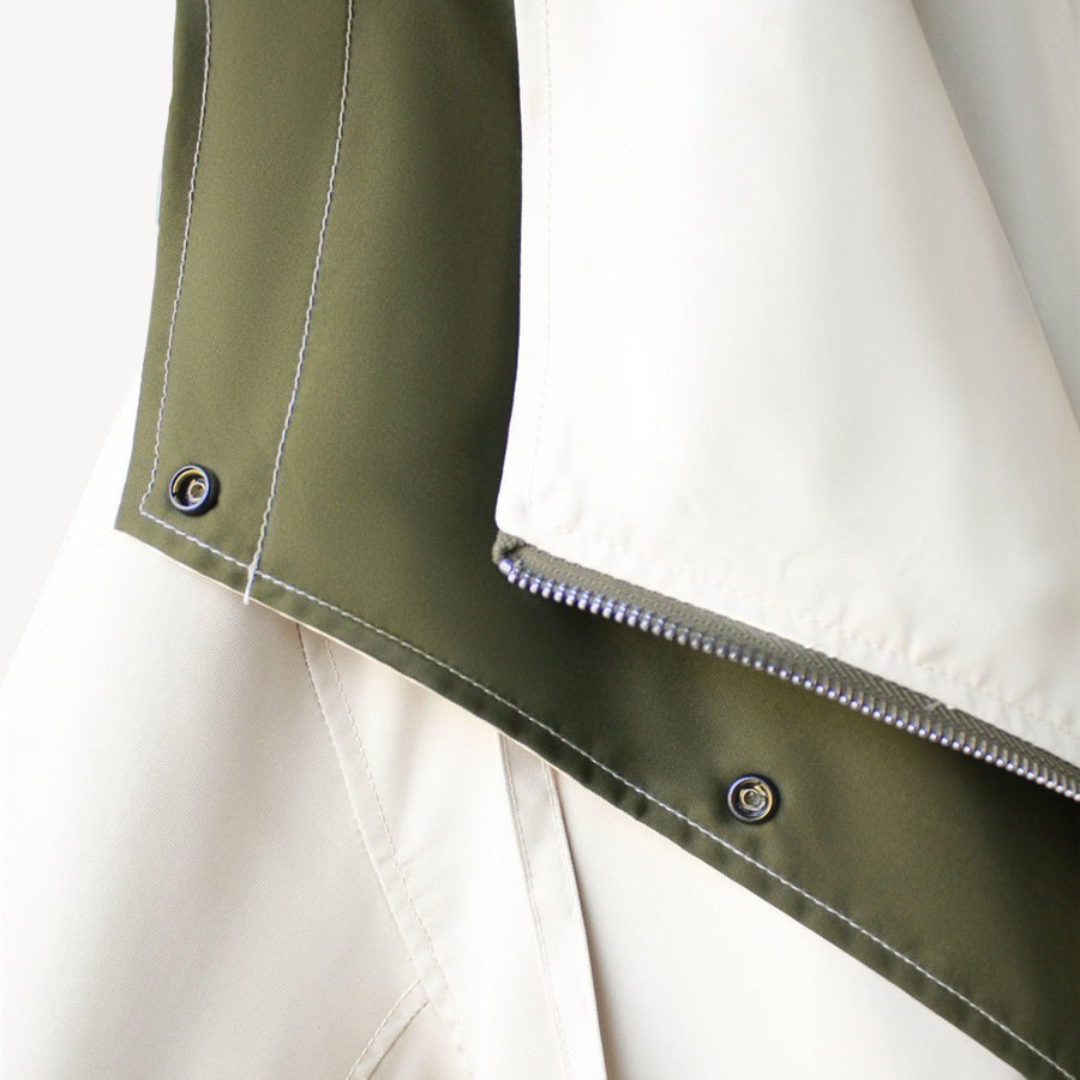 Women’s Colorblock Trench Coat | Stylish Winter Outerwear