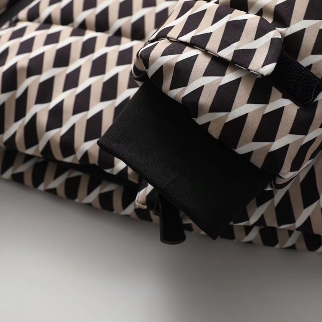 Women’s Stylish Down Puffer Jacket | Belted