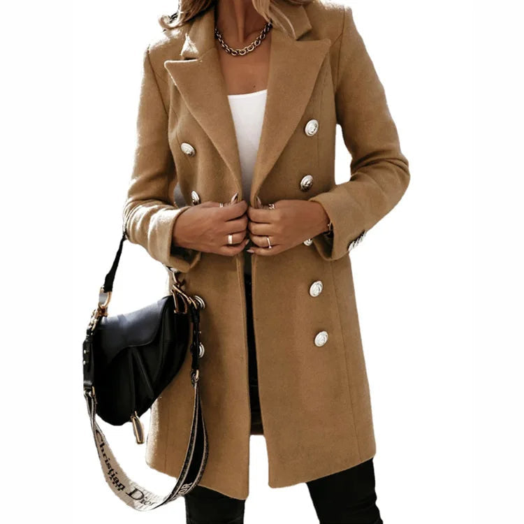 Women’s Long Coat | Refined Silhouette