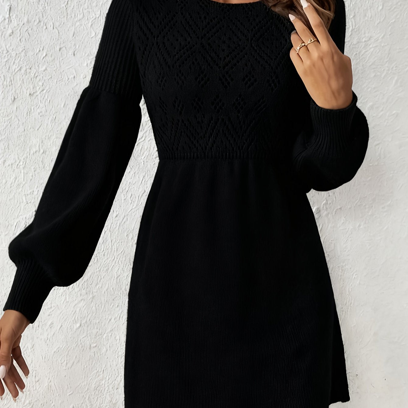 Women’s Refined Jumper Dress | Midi