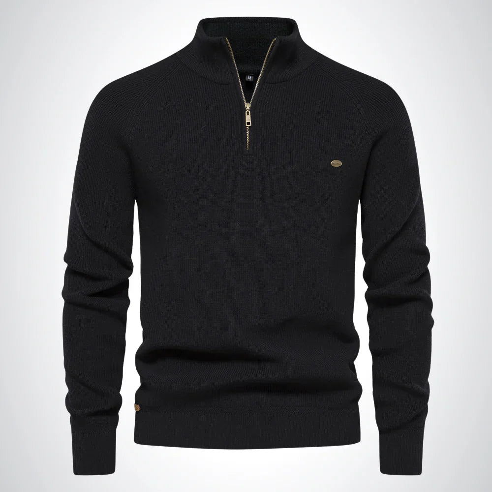 Men's Winter Half Zip Jumper | Casual