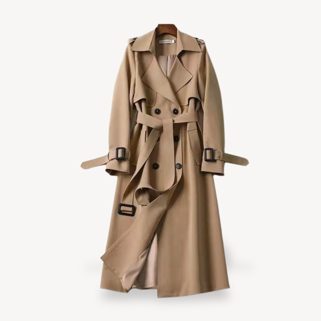 Women’s Stylish Classic Trench Coat | Long