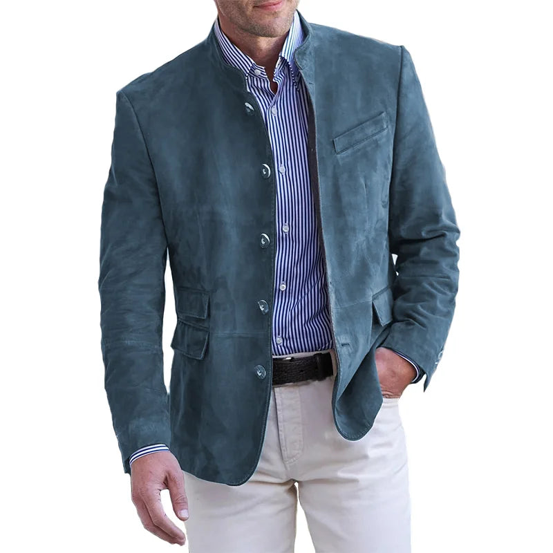 Men’s Structured Blazer Jacket | Layered Style