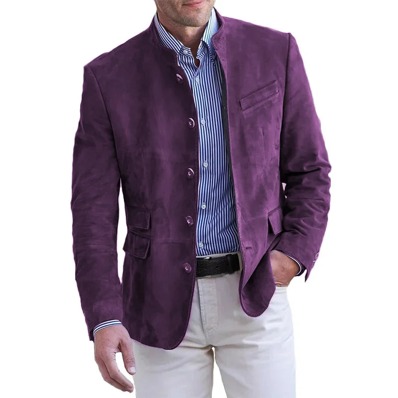 Men’s Structured Blazer Jacket | Layered Style