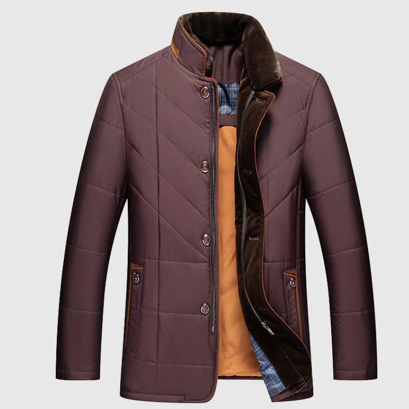 Men’s Winter Jacket | Tailored Quilted Style