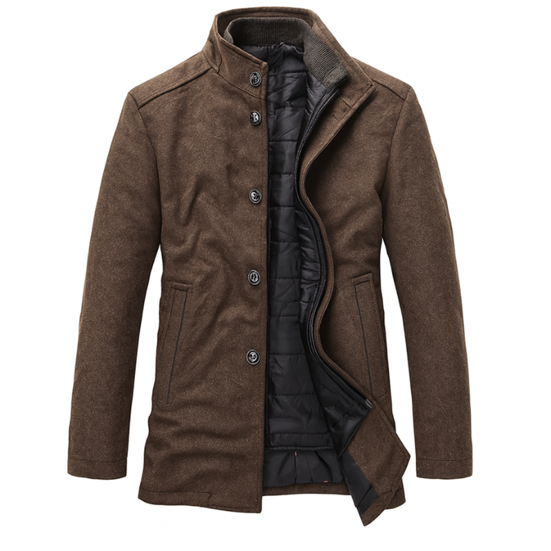 Men’s Refined Classic Coat | Chic Winter Outerwear