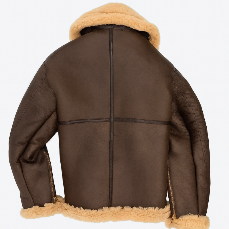 Men's Stylish Winter Pilot Aviator Jacket | Adjustable Fit