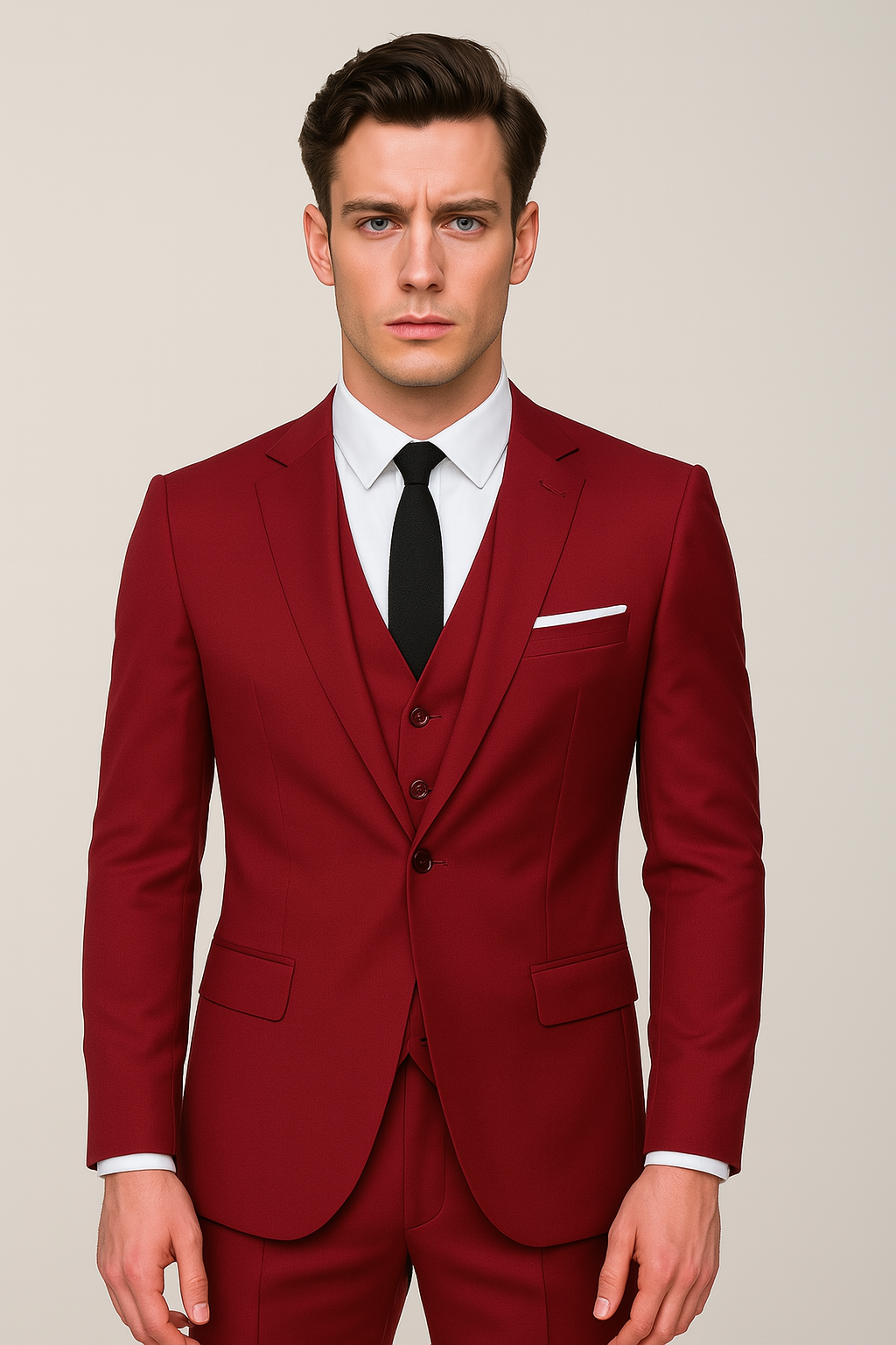 Men's Stylish Tailored Suit | 3-Piece