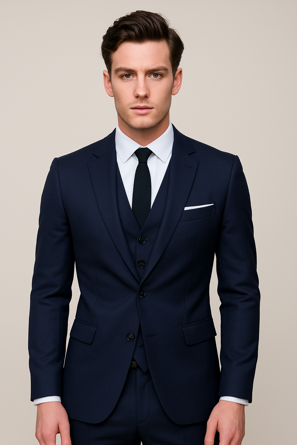 Men's Stylish Tailored Suit | 3-Piece