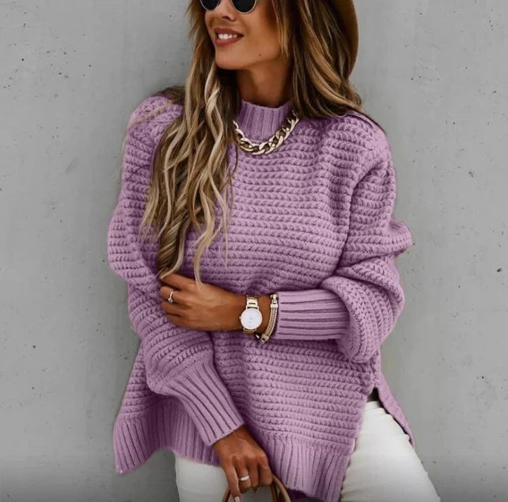 Women’s Cozy Knitted Jumper | Oversized Style