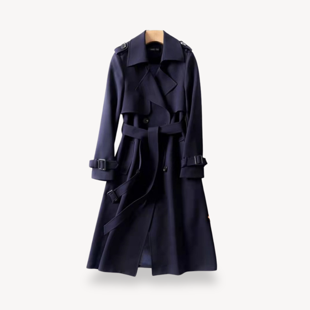 Women’s Stylish Classic Trench Coat | Long