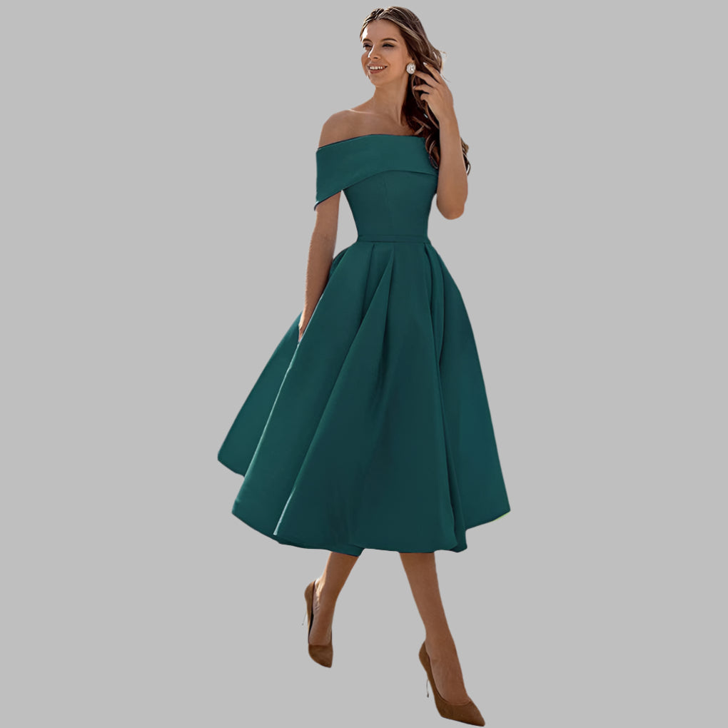 Women’s Off-the-Shoulder Prom Dress | Vintage