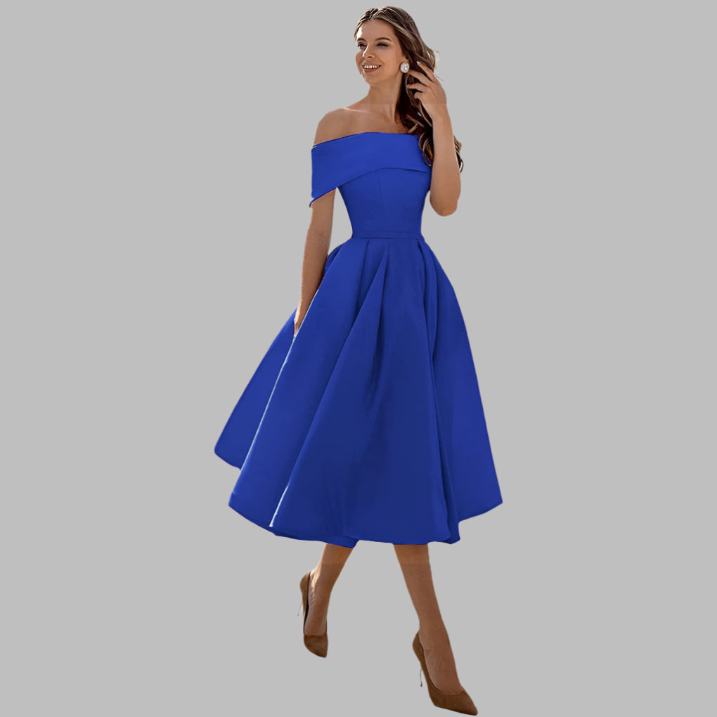 Women’s Off-the-Shoulder Prom Dress | Vintage