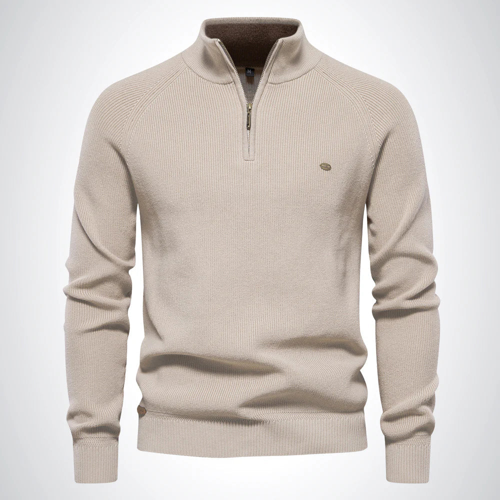 Men's Winter Half Zip Jumper | Casual