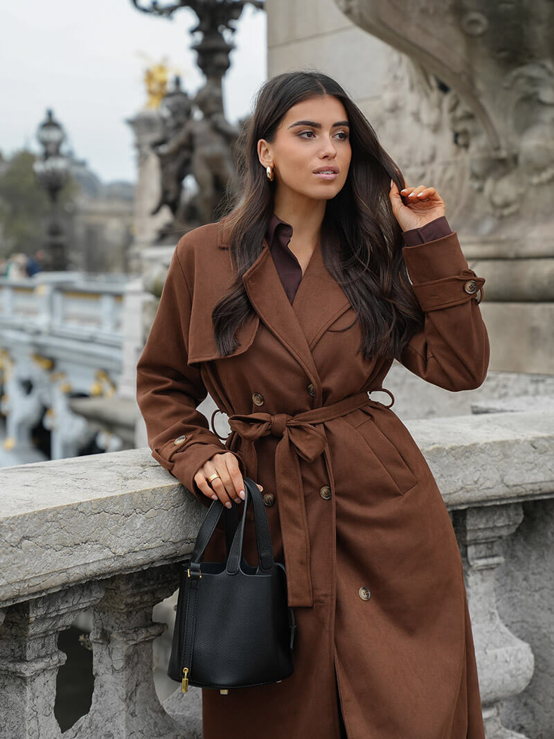 Women's Refined Trench Coat | Modern Accent