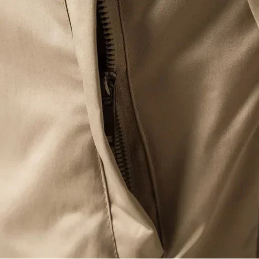 Men’s Stylish Zip-Up Bomber Jacket | Trendy