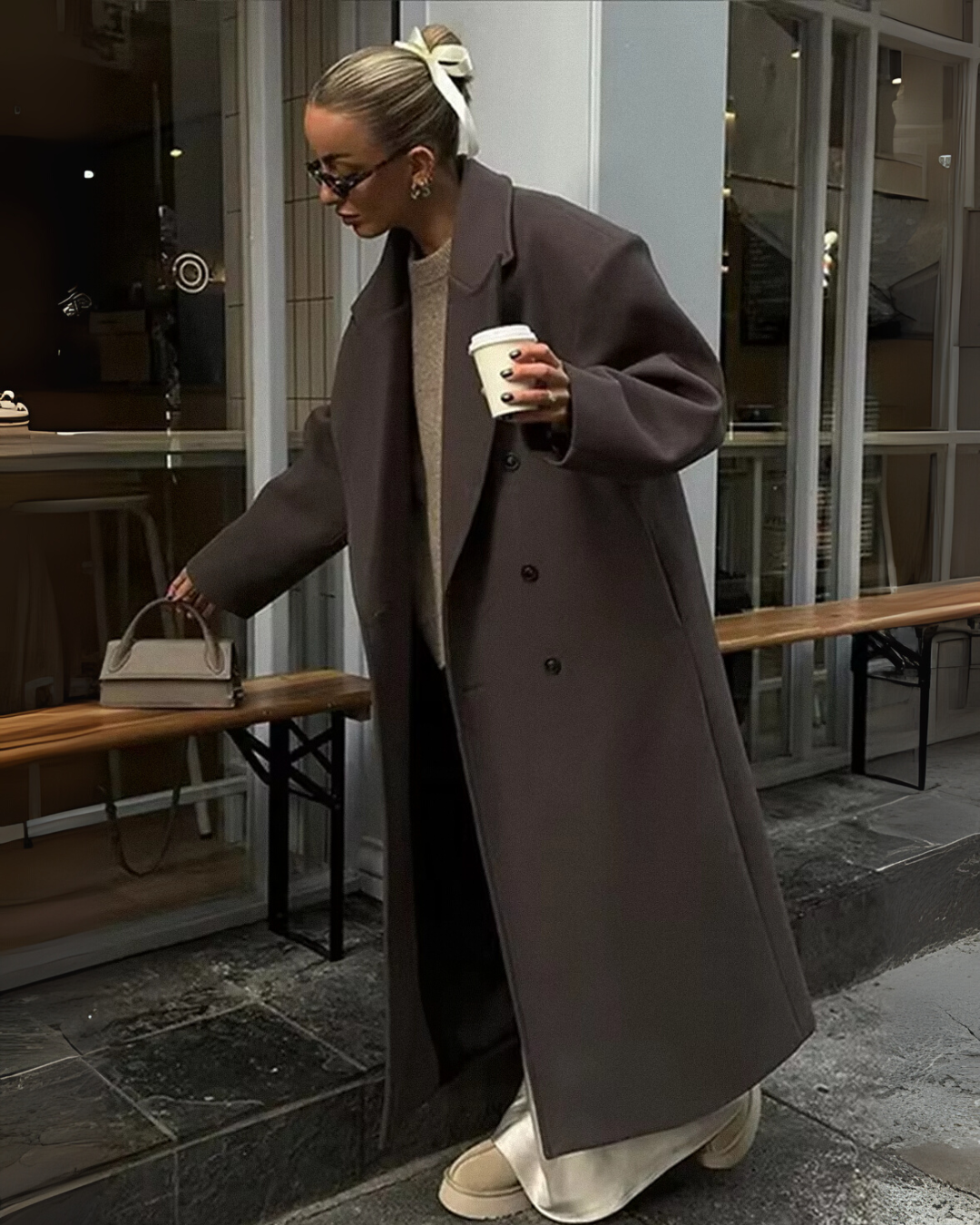 Women’s Stylish Oversized Coat | Chic