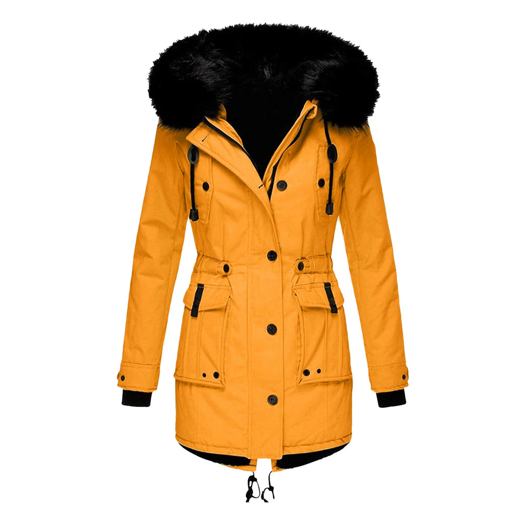 Women’s Stylish Winter Coat with Hood | Cozy
