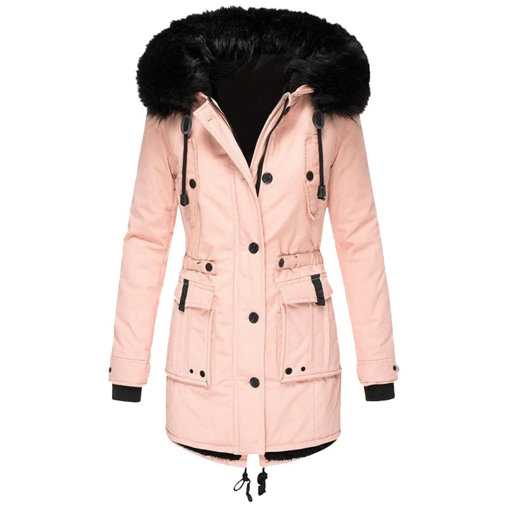 Women’s Stylish Winter Coat with Hood | Cozy