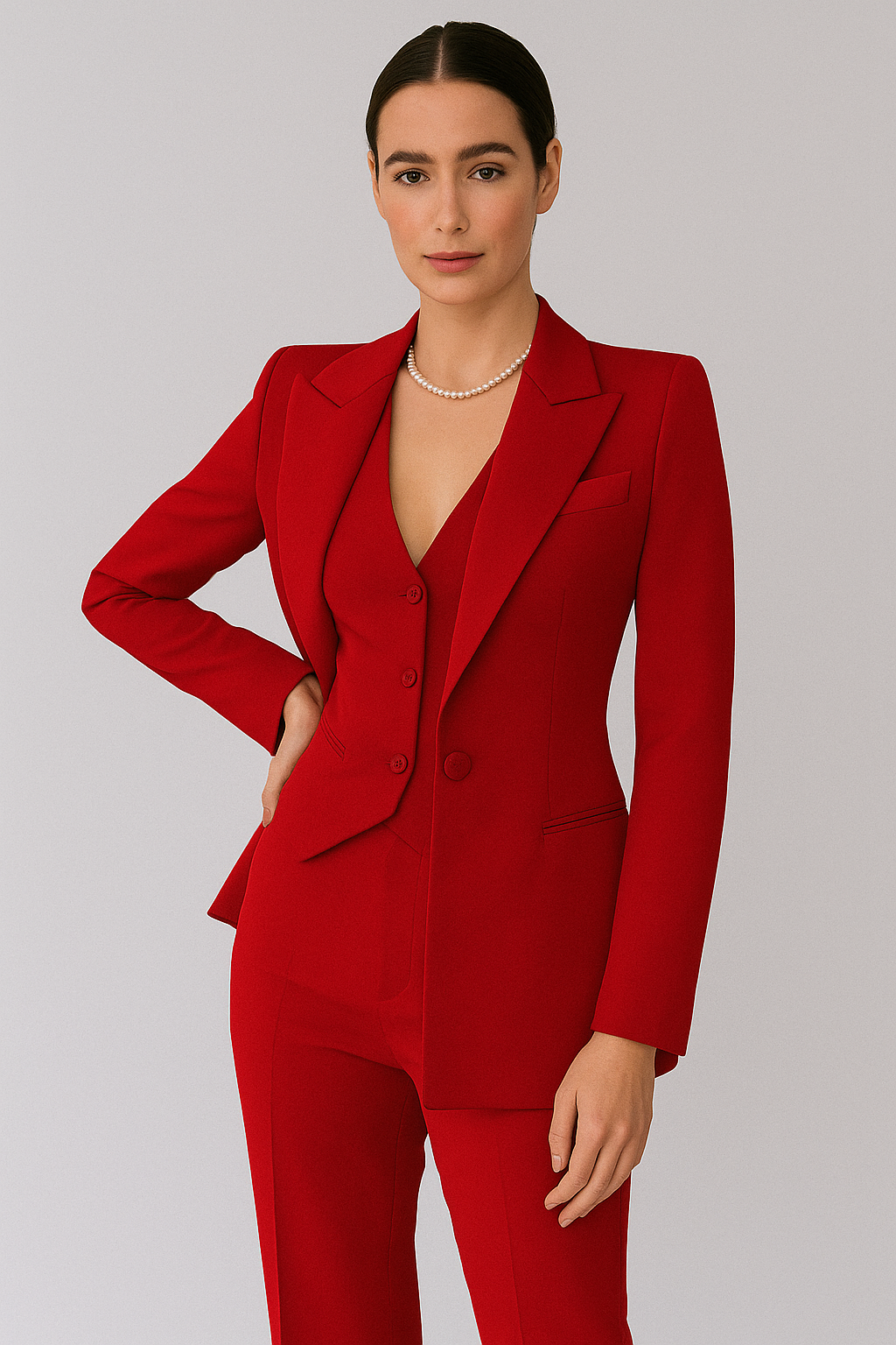 Women’s Refined 3-Piece Suit Set | Stylish Look