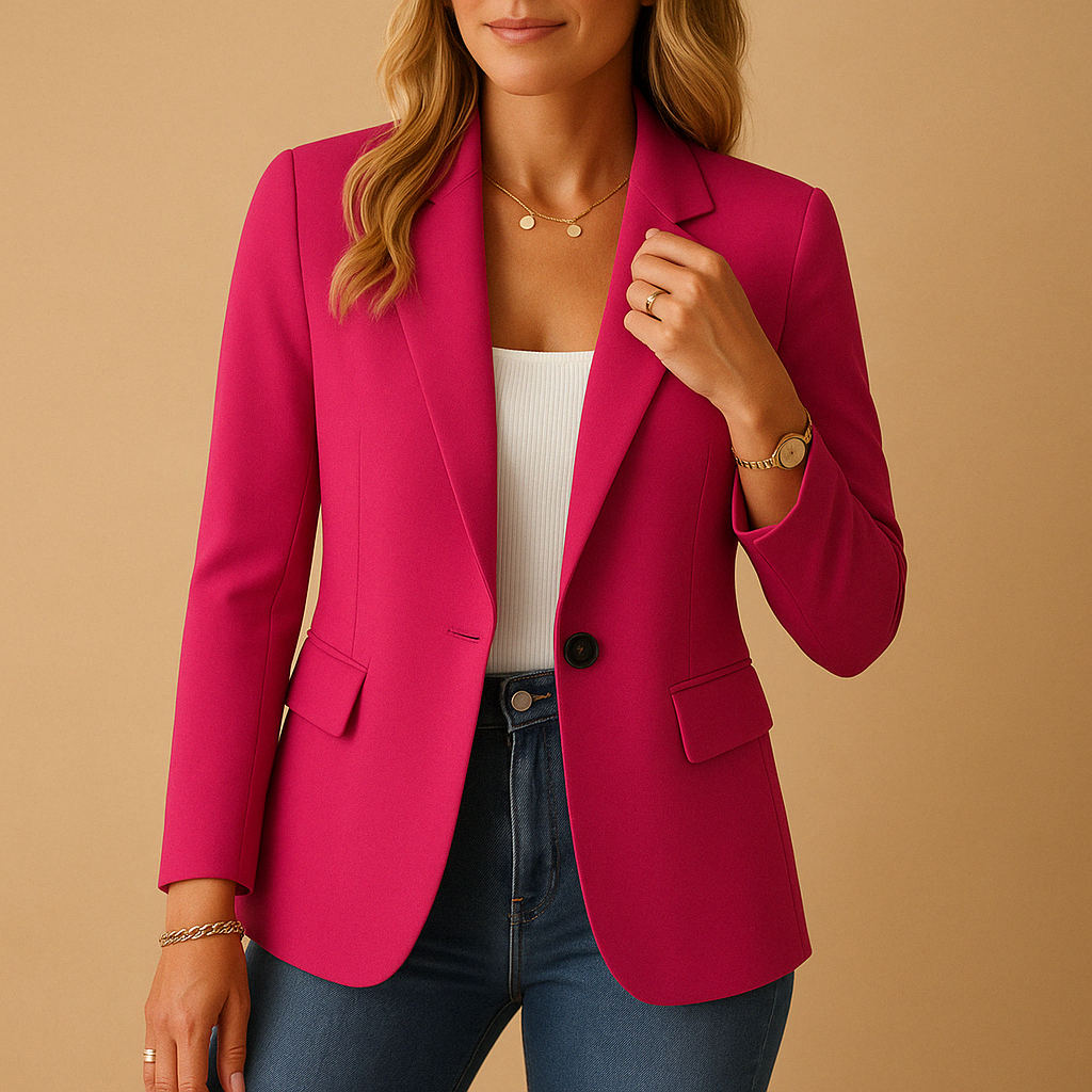 Women’s Tailored Fitted Blazer | Versatile Stretch Style