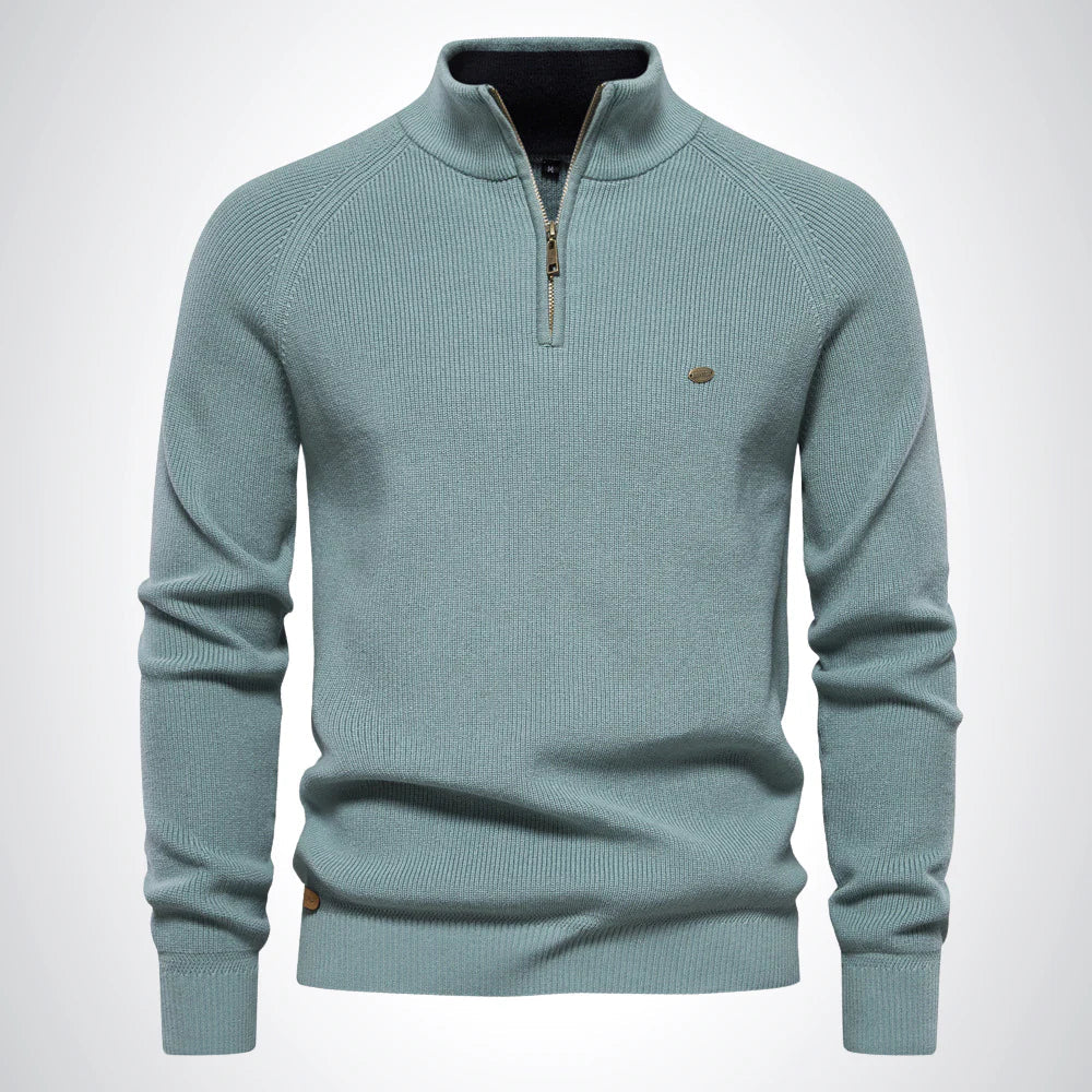 Men's Winter Half Zip Jumper | Casual