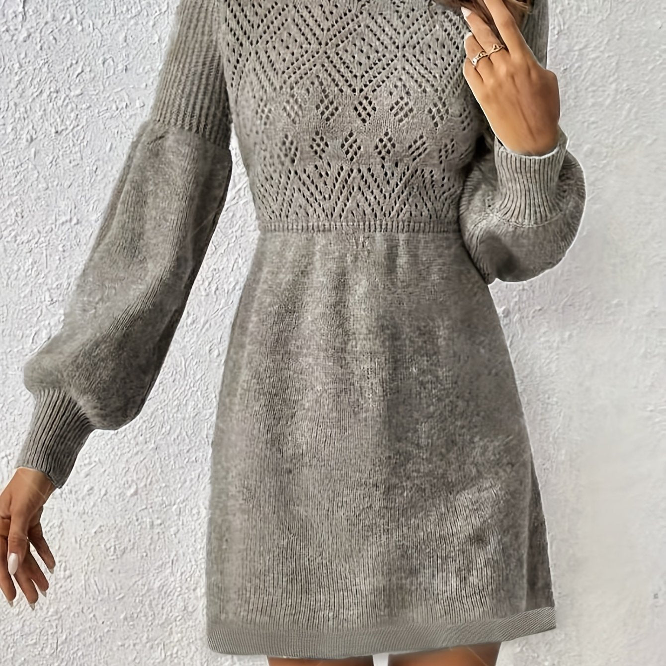 Women’s Refined Jumper Dress | Midi