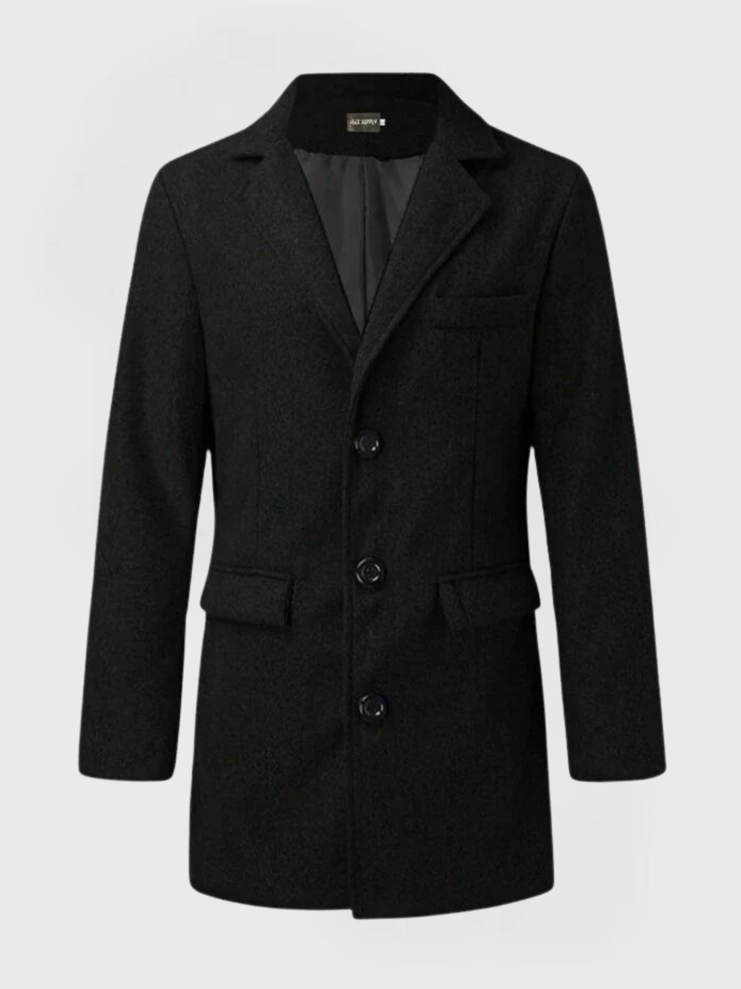 Men’s Classic Lapel Coat | Timeless