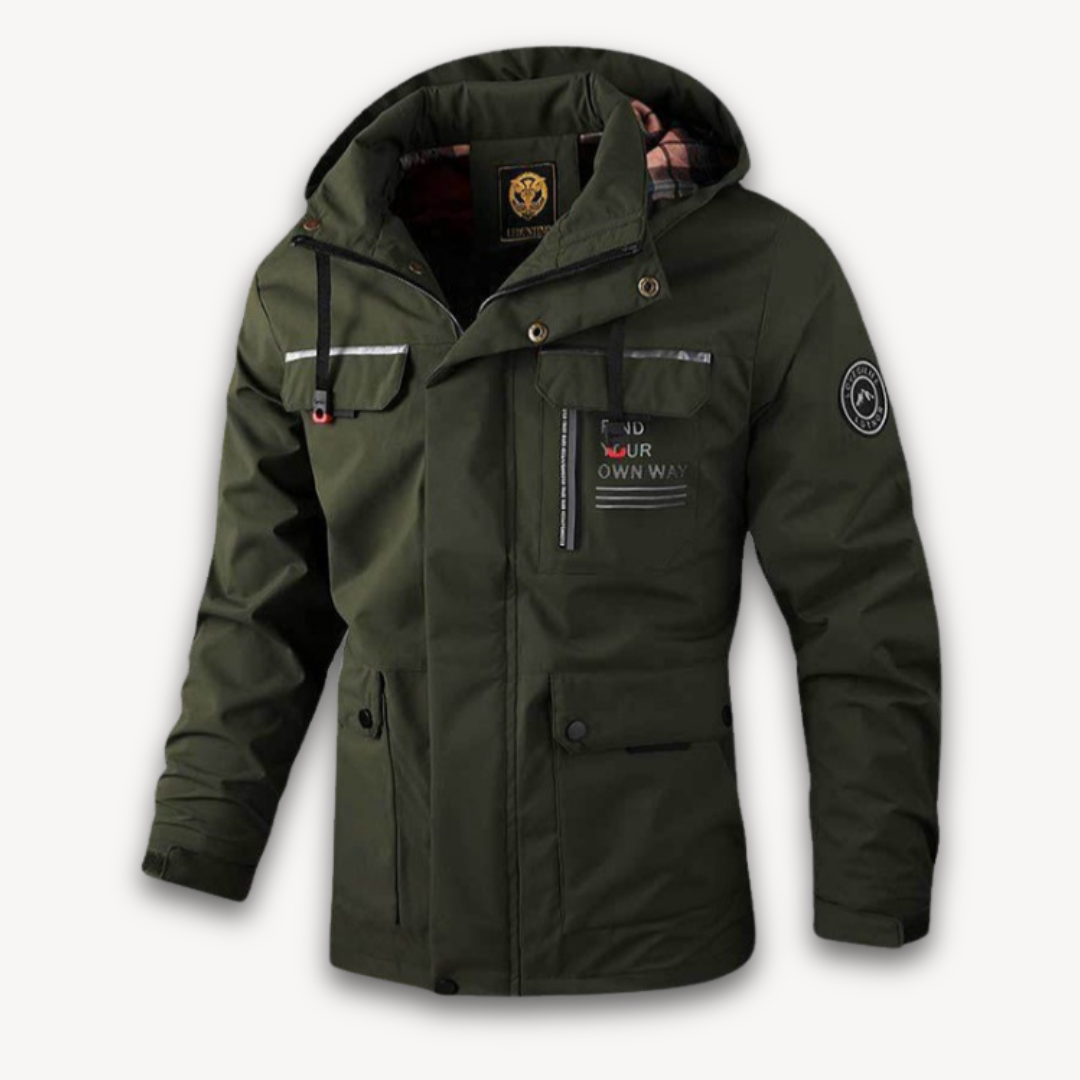 Men’s Outdoor Winter Coat | Detachable Hood