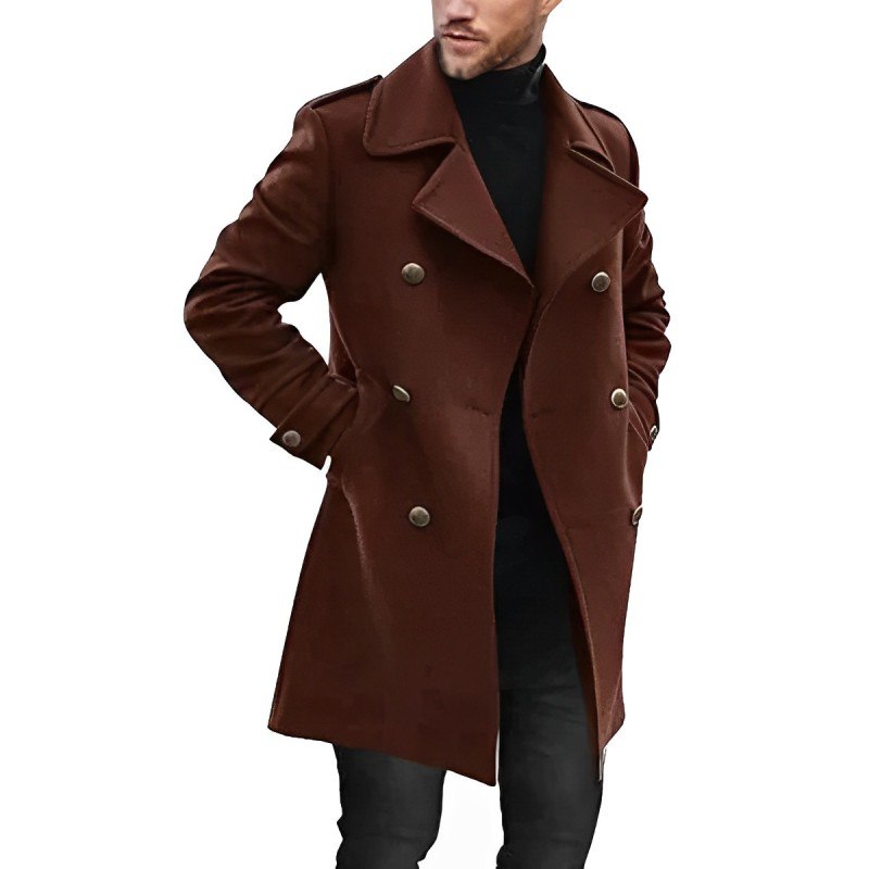 Men’s Stylish Winter Coat | Mid-Length